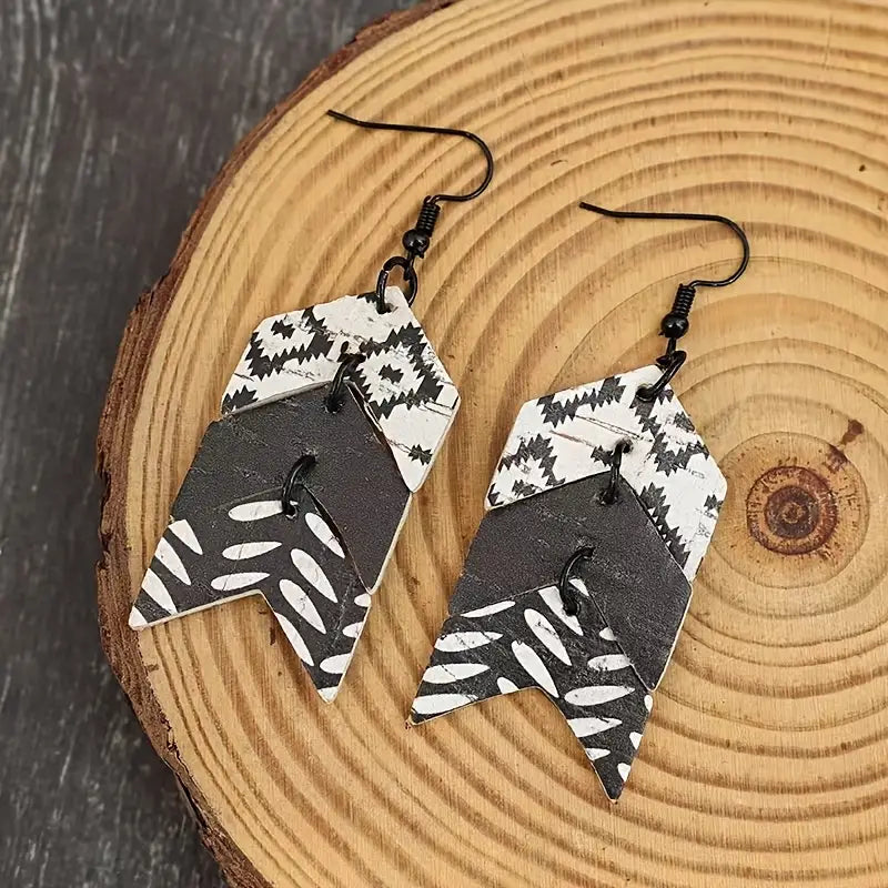 Tribal Design Earrings- ONE OF OUR FAVS