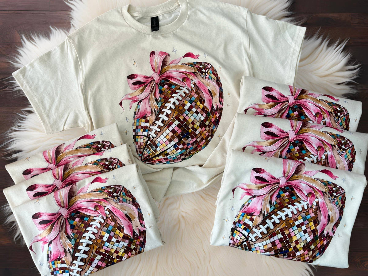 Disco Football Short Sleeve Tee