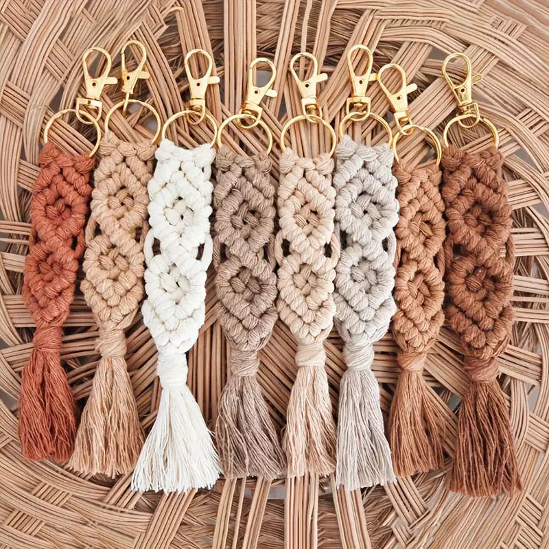 Hand-Woven Keychain tassels