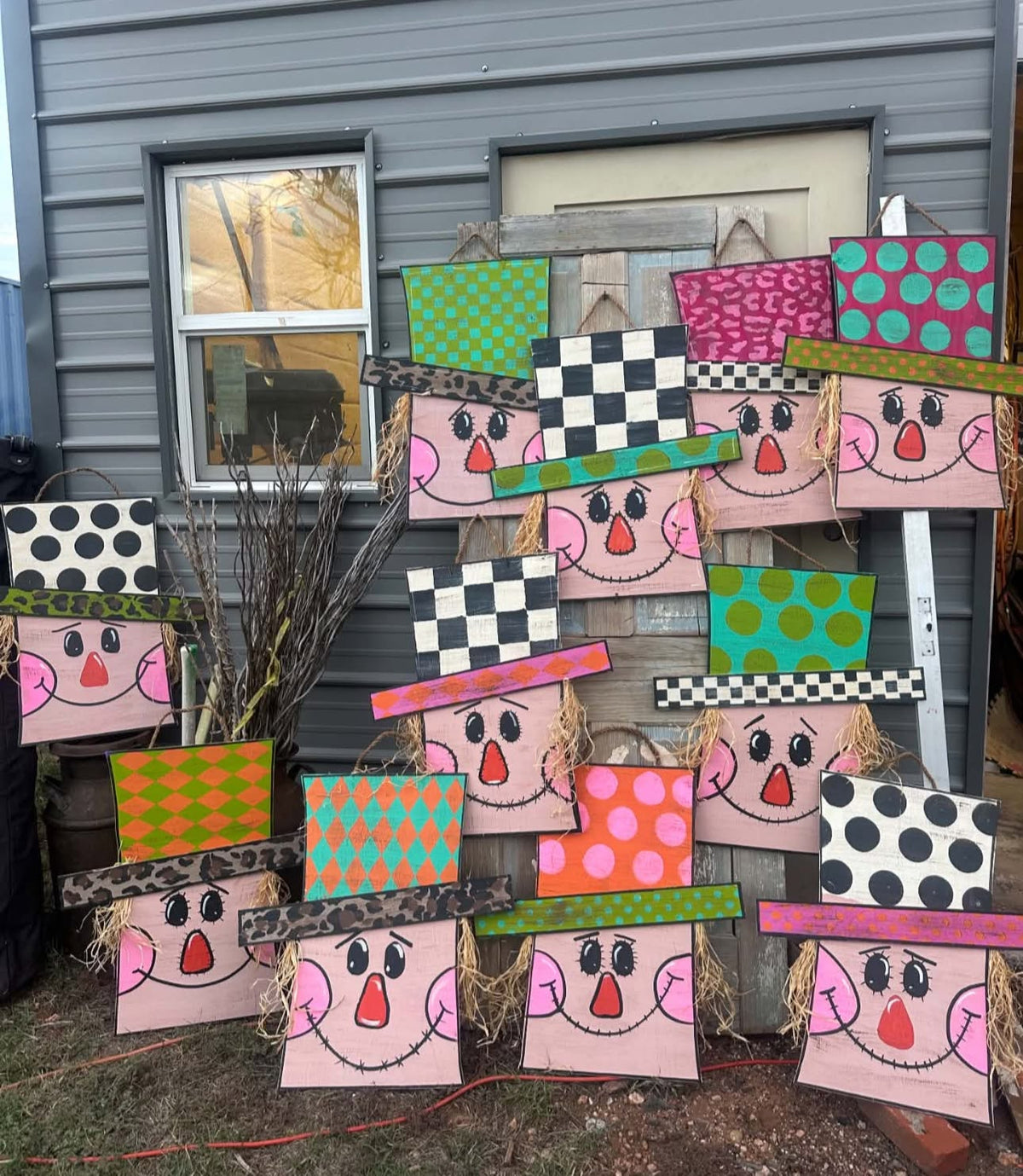 Wooden Scare Crows