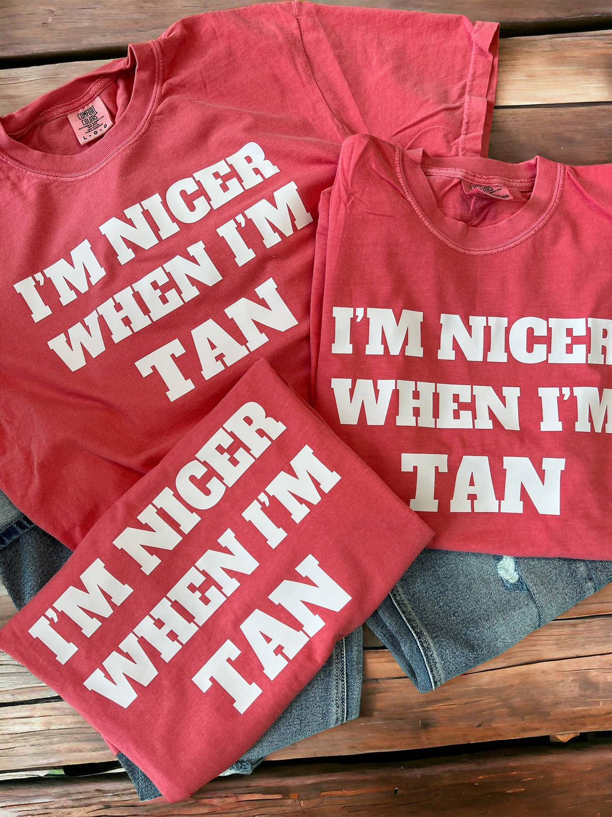 I’m Nicer When I’m Tan Tee