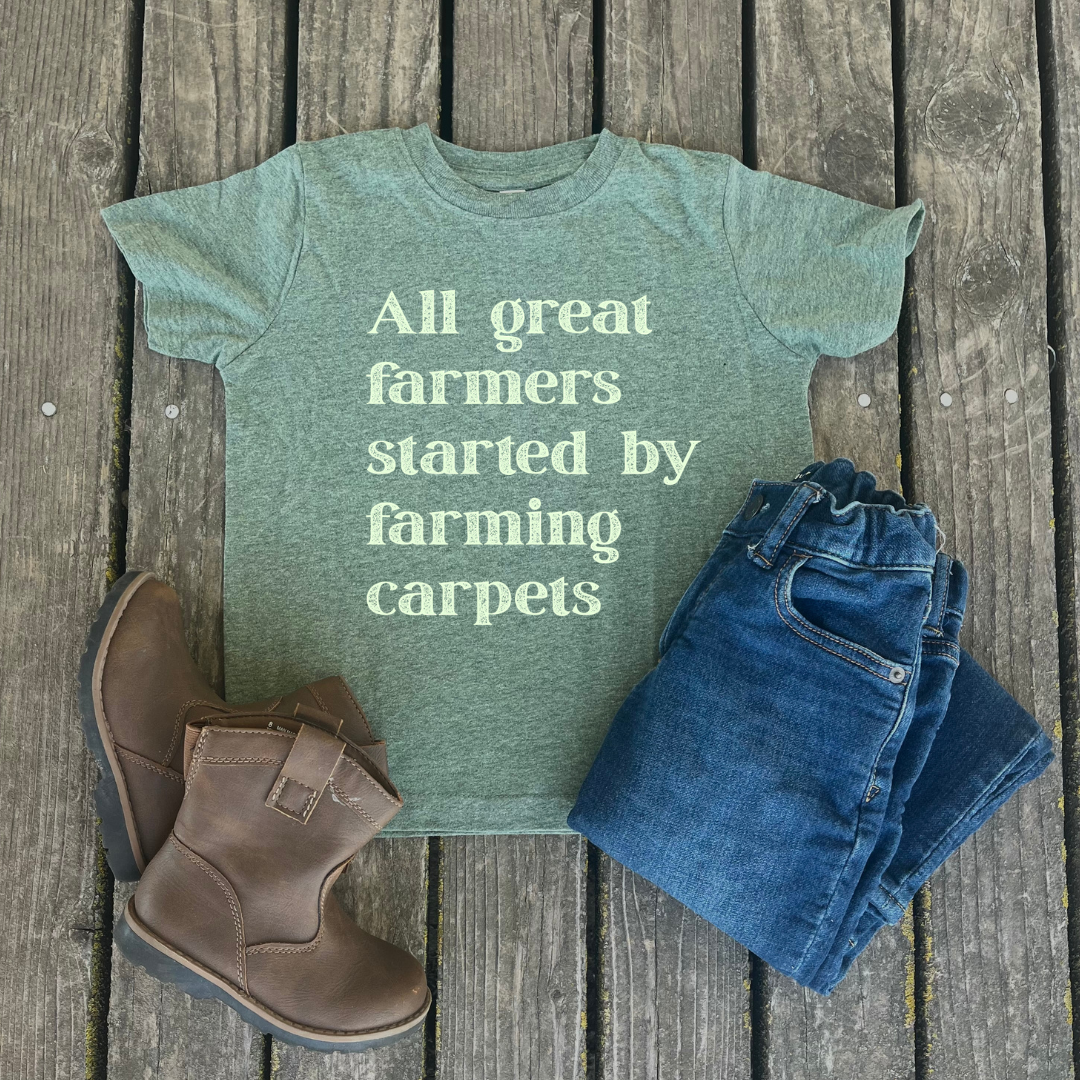 All Farmers Started By Farming Carpet Children's T-Shirt