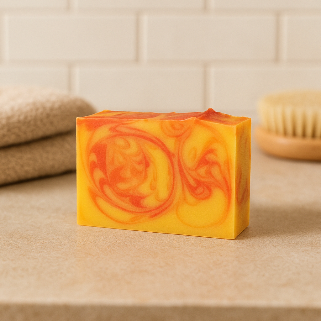 Orange Cranberry Spice Soap | Fall & Christmas Soap