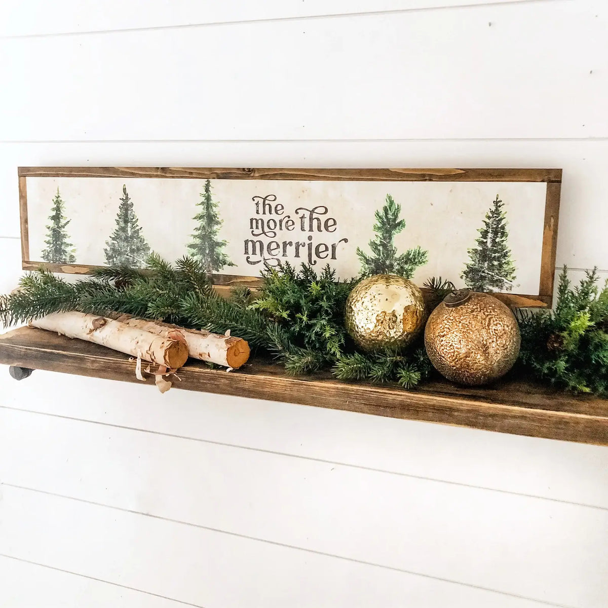 The More the Merrier Tree Sign