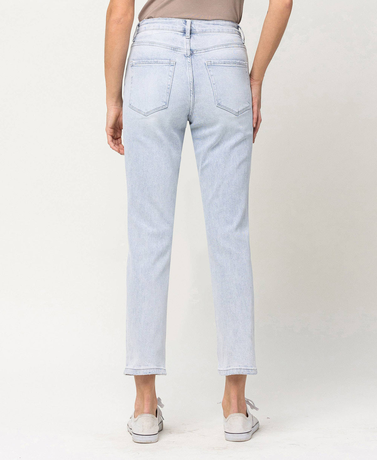 VERVET by FLYING MONKEY- SUPER HIGH RISE STRETCH MOM JEANS