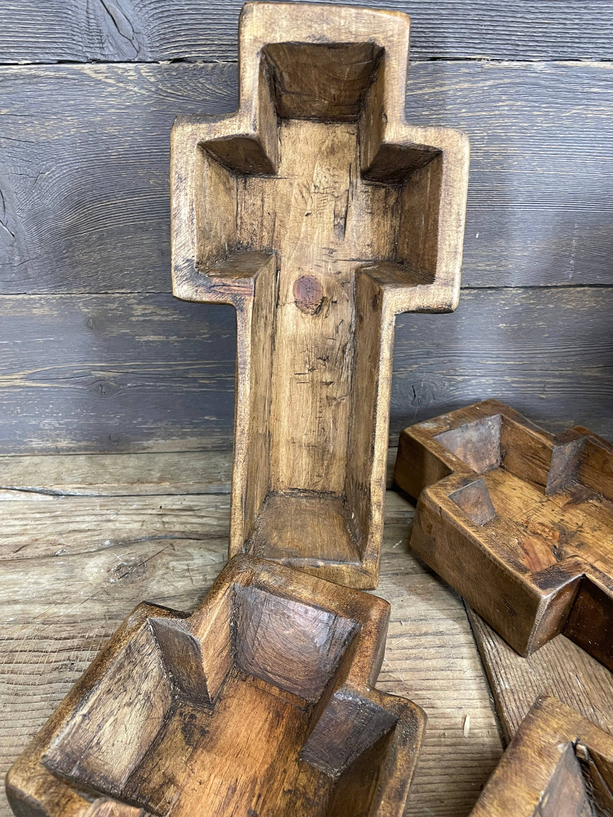 Wooden Cross Bowl
