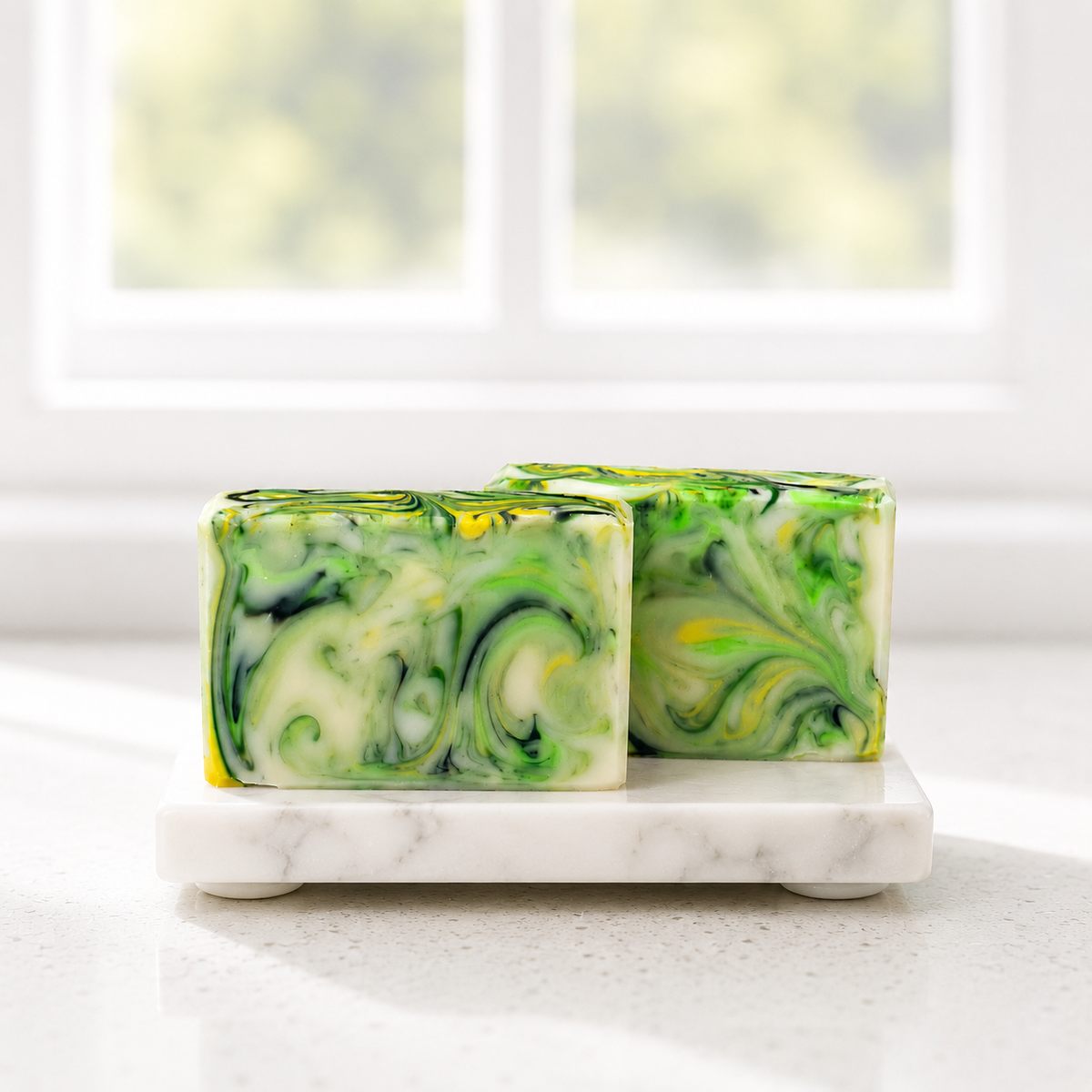 Dew the Do Handmade Soap | Lemon Lime Citrus Soda Soap Bar