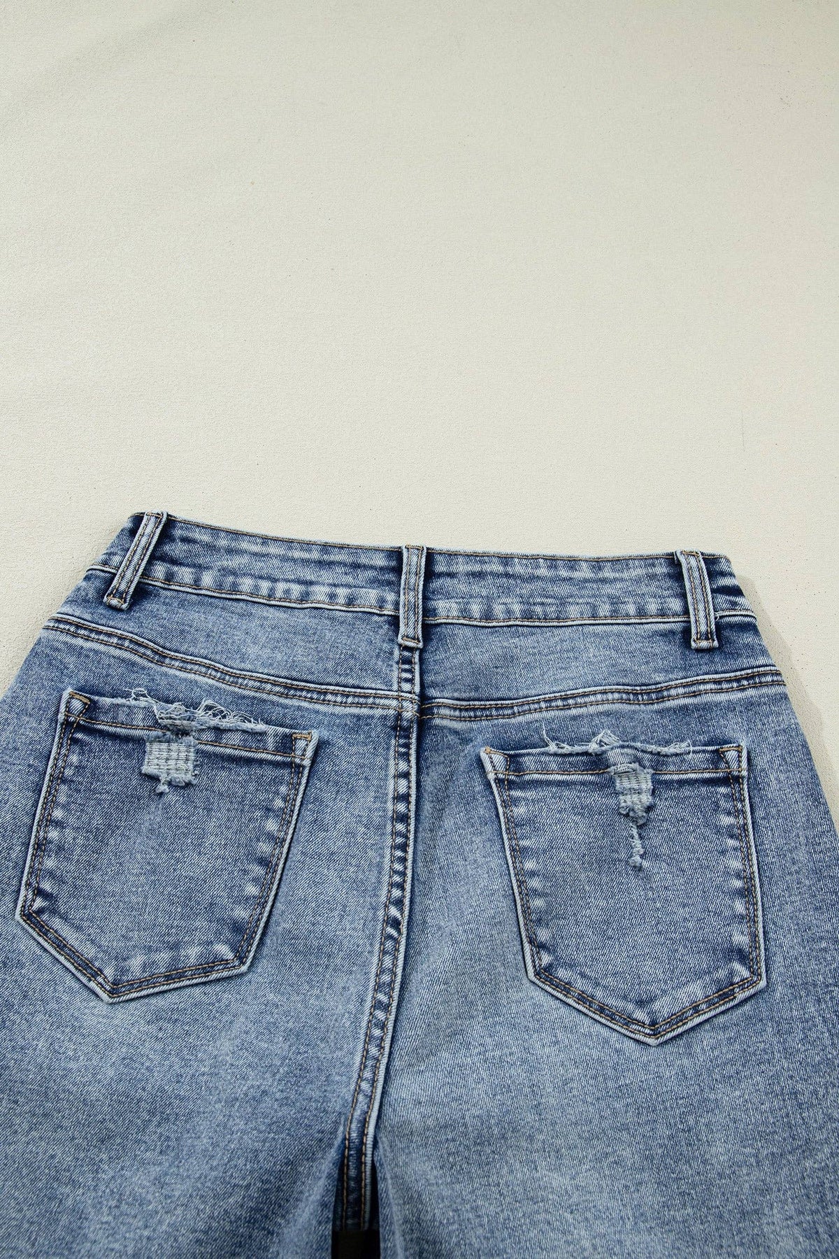Elia Cuffed Straight Loose Jeans