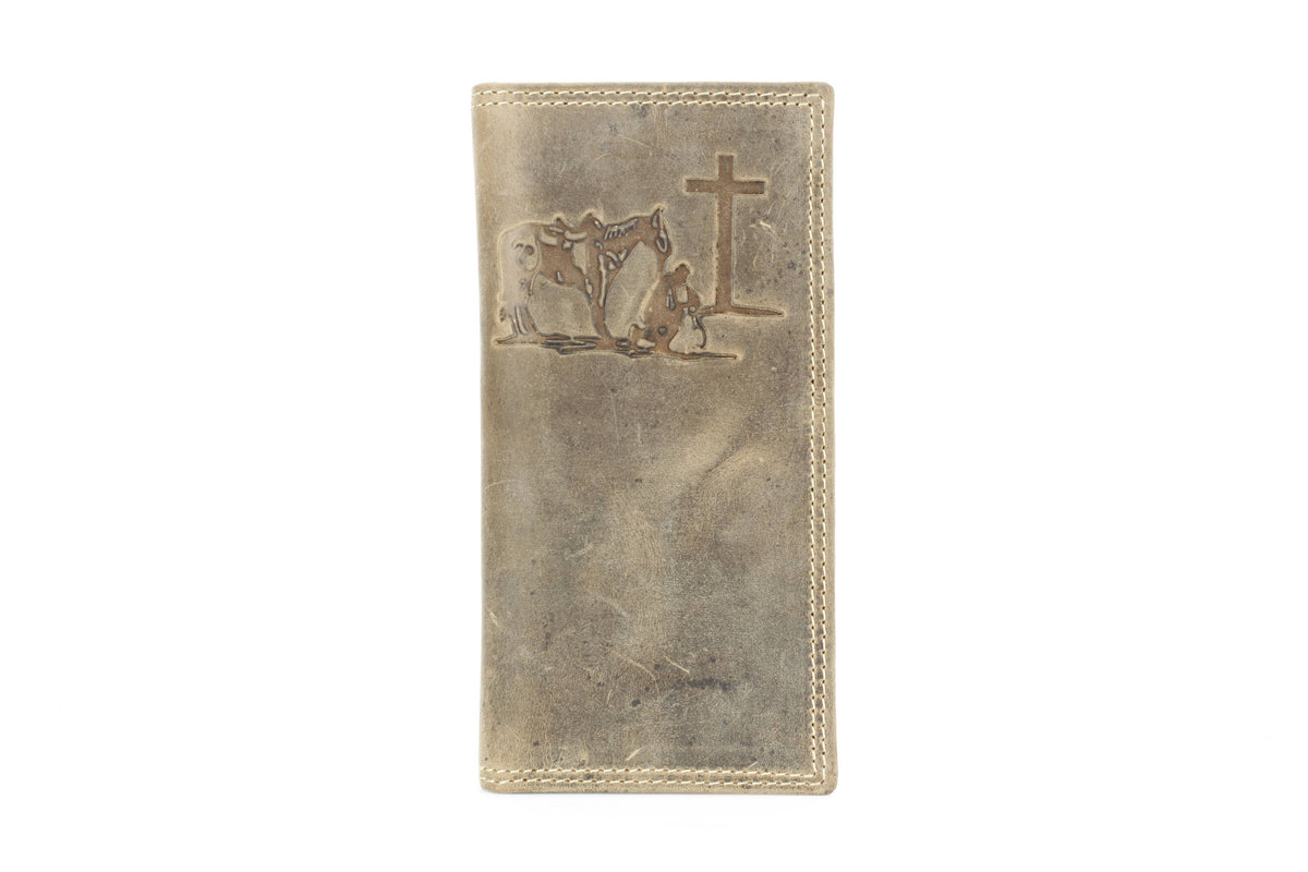 Men’s Rodeo Wallet with Cowboy Emboss ABMWVT 06