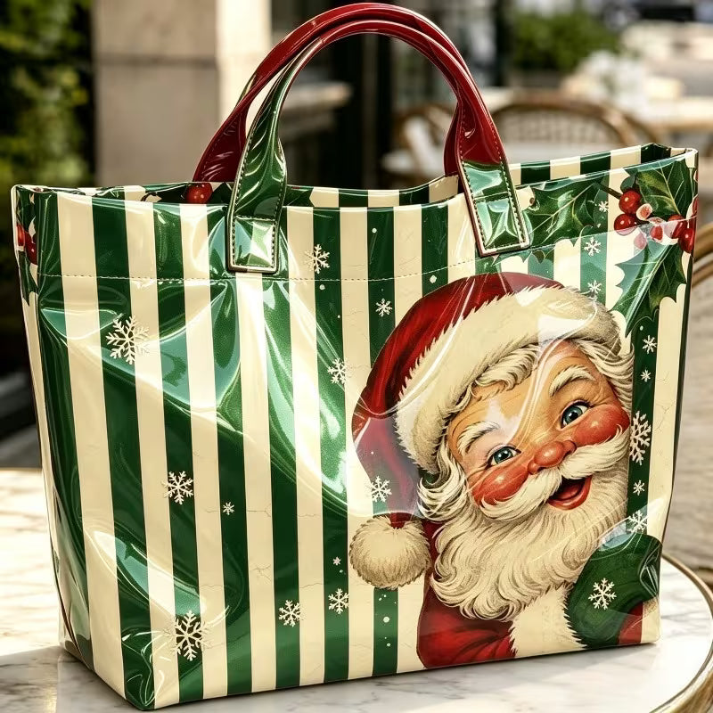 "Vintage" Santa Tote