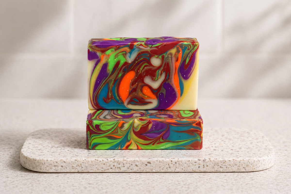 Fruity Loops Soap Bar | Sweet Citrus Cereal Scent