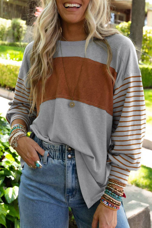 Multicolor Stripe Top