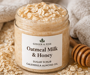 Fall Sugar Scrubs | Handmade Scrubs with Almond Oil