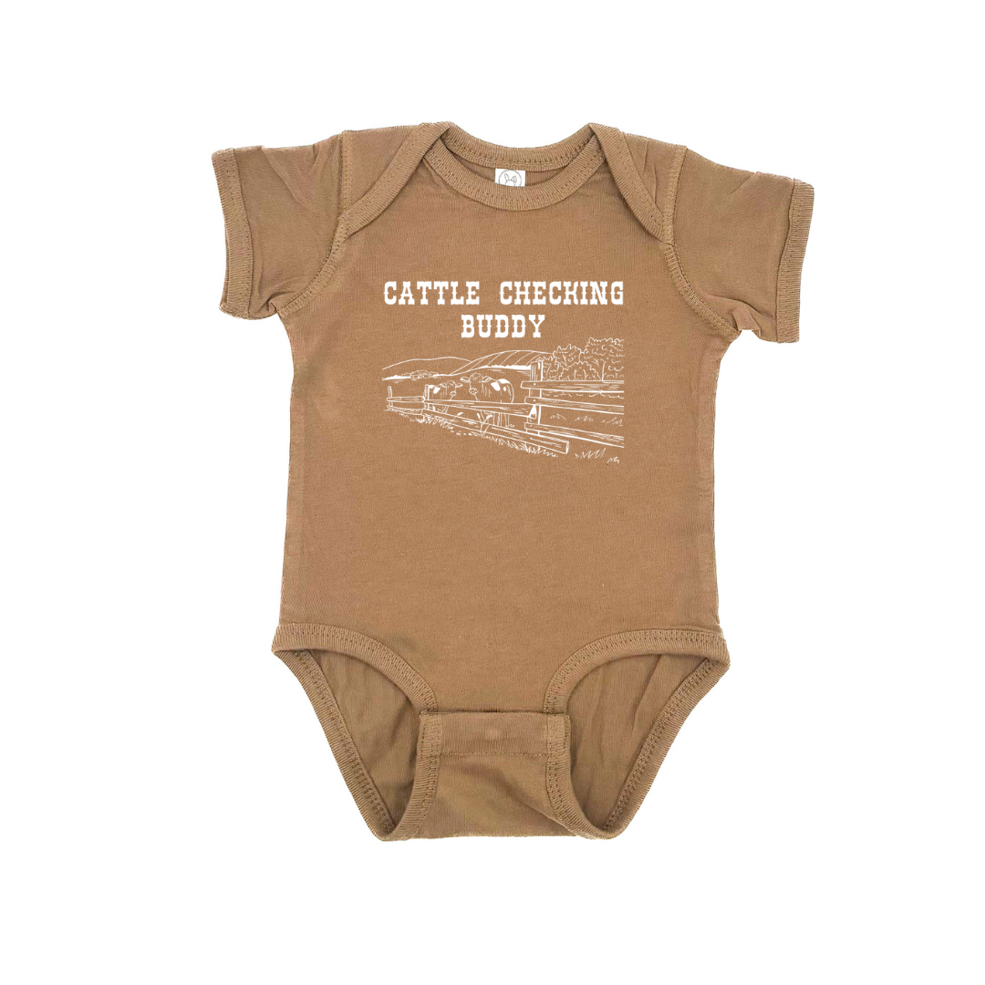 Cattle Checking Buddy Infant Bodysuit