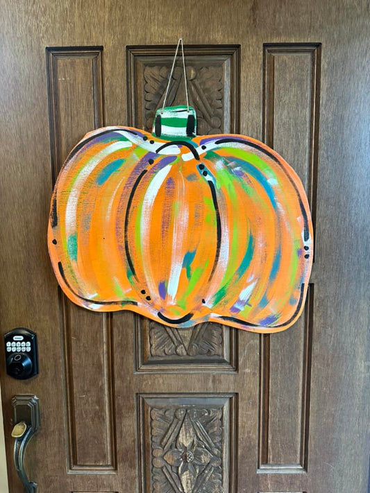 Wooden Decor Wall Hangers- PUMPKIN