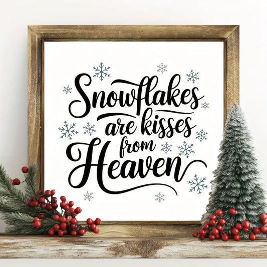 Winter Wooden Decor Signs...