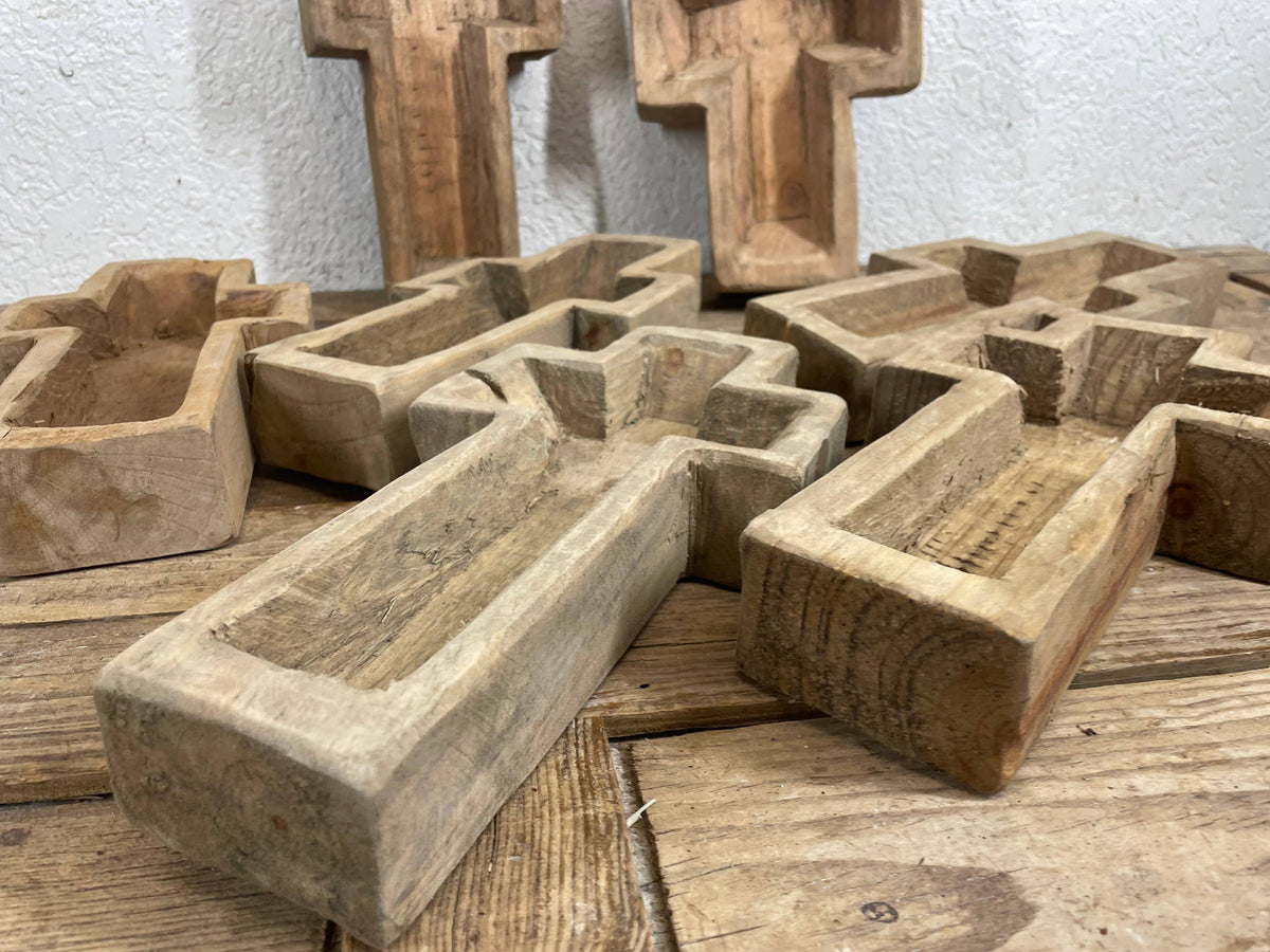 NFC-Small Cross Bowl-WH5-6x12-Unfinished-NFC-Cross-Small-$7
