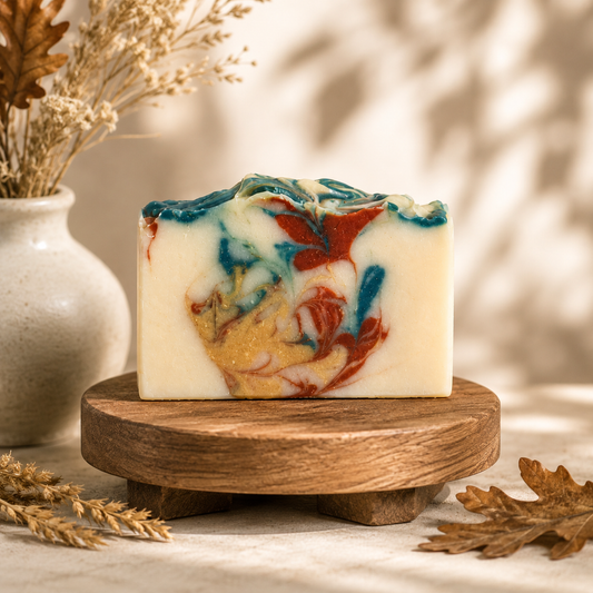 Weather Turning Cold Process Soap • Artisan Autumn Soap Bar