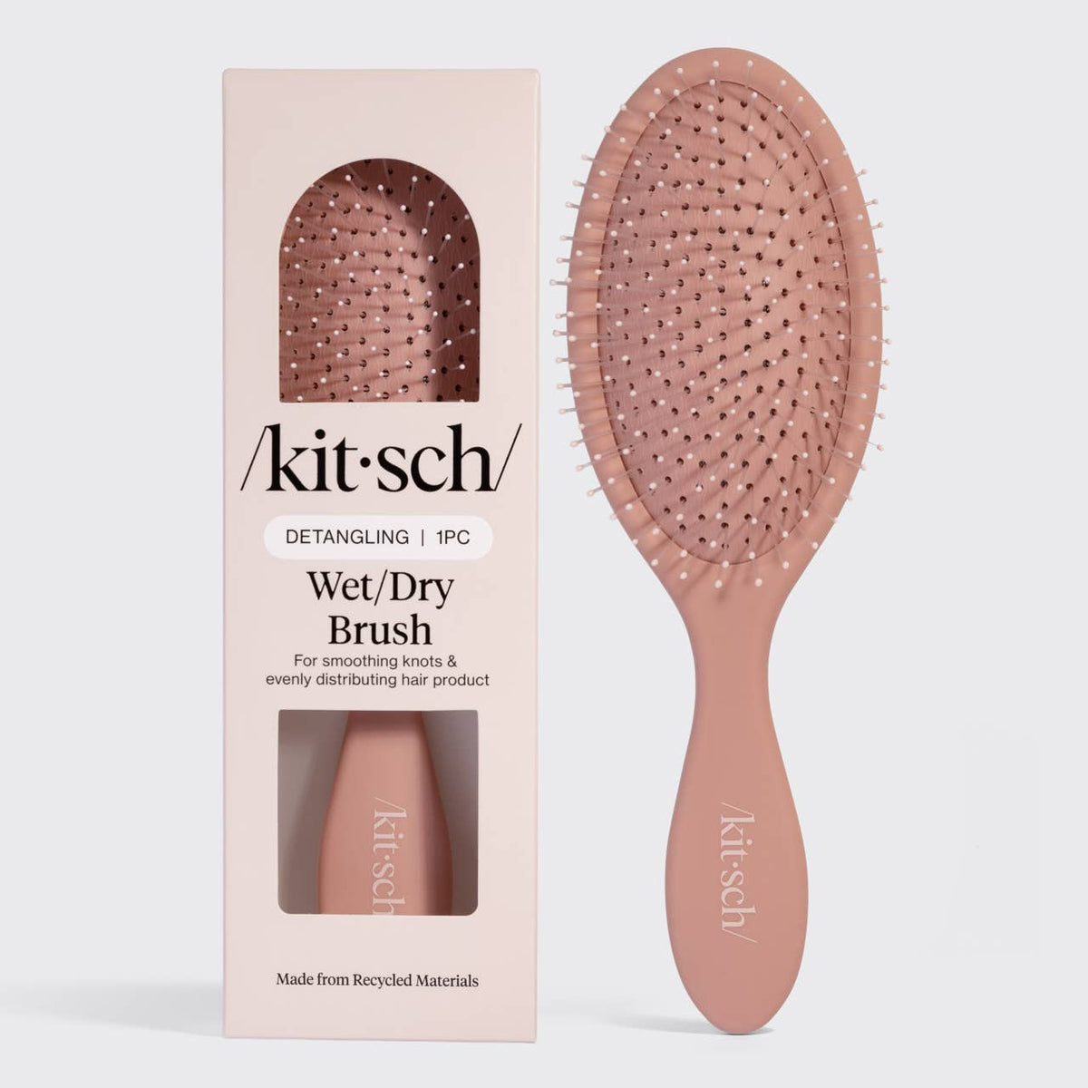 Recycled Plastic Wet/Dry Brush- Terracotta