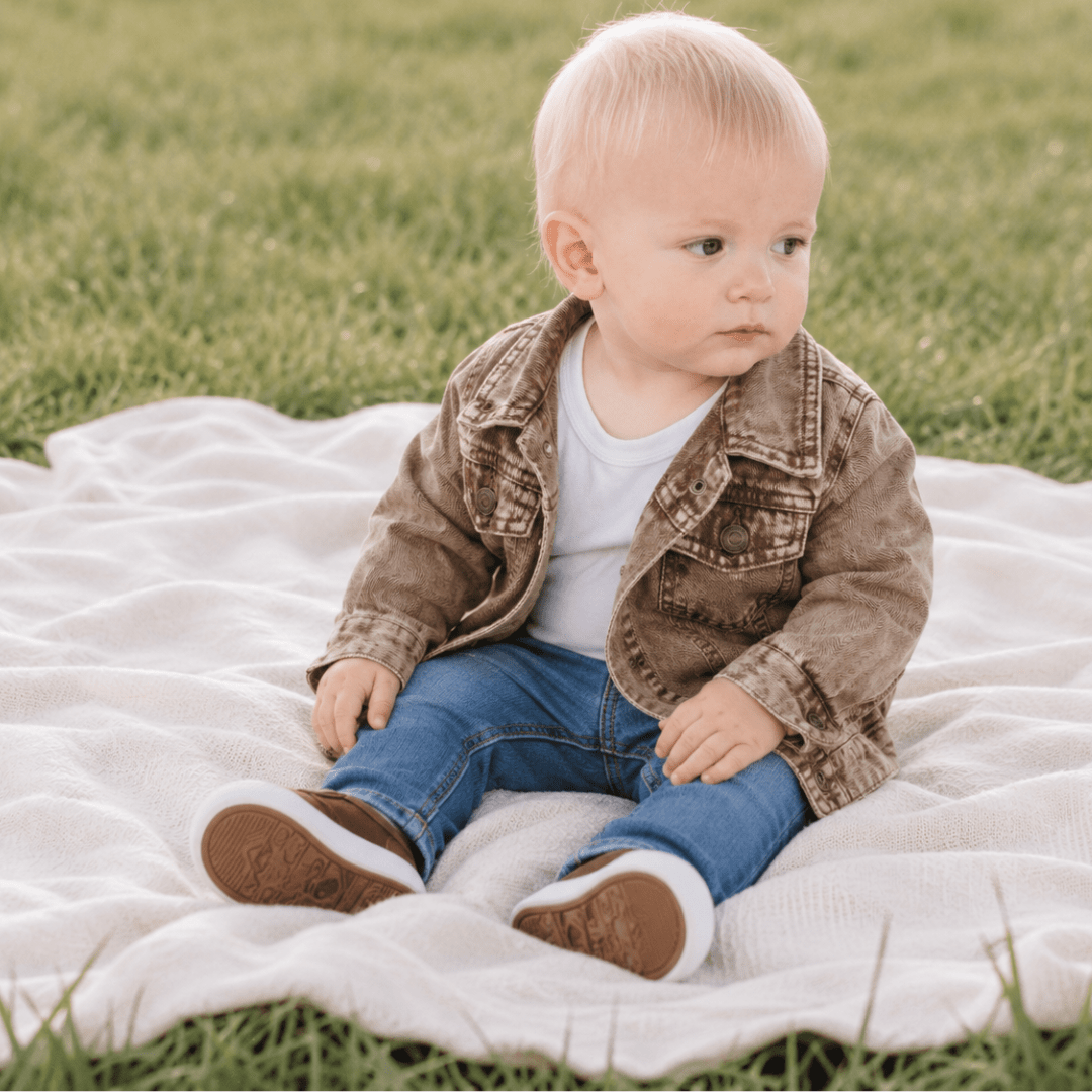 Brown Denim Jacket - Infant