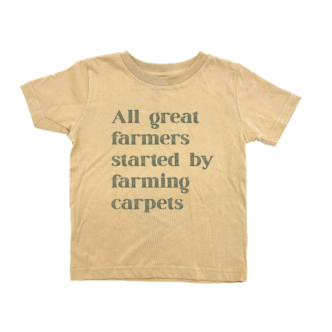 All Farmers Started By Farming Carpet Children's T-Shirt