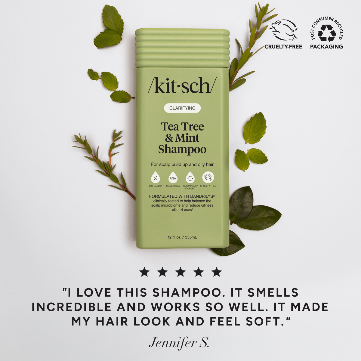 Clarifying Tea Tree & Mint Shampoo & Conditioner