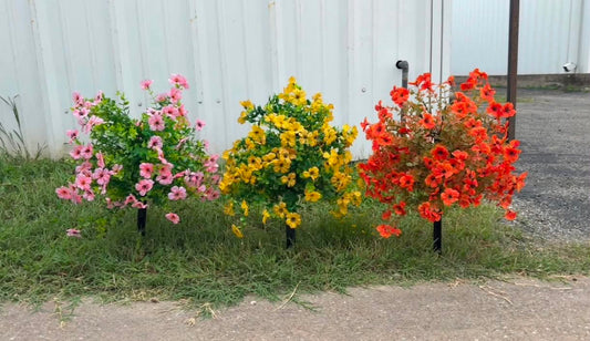 Mums Floral Decor- Yellow and Orange