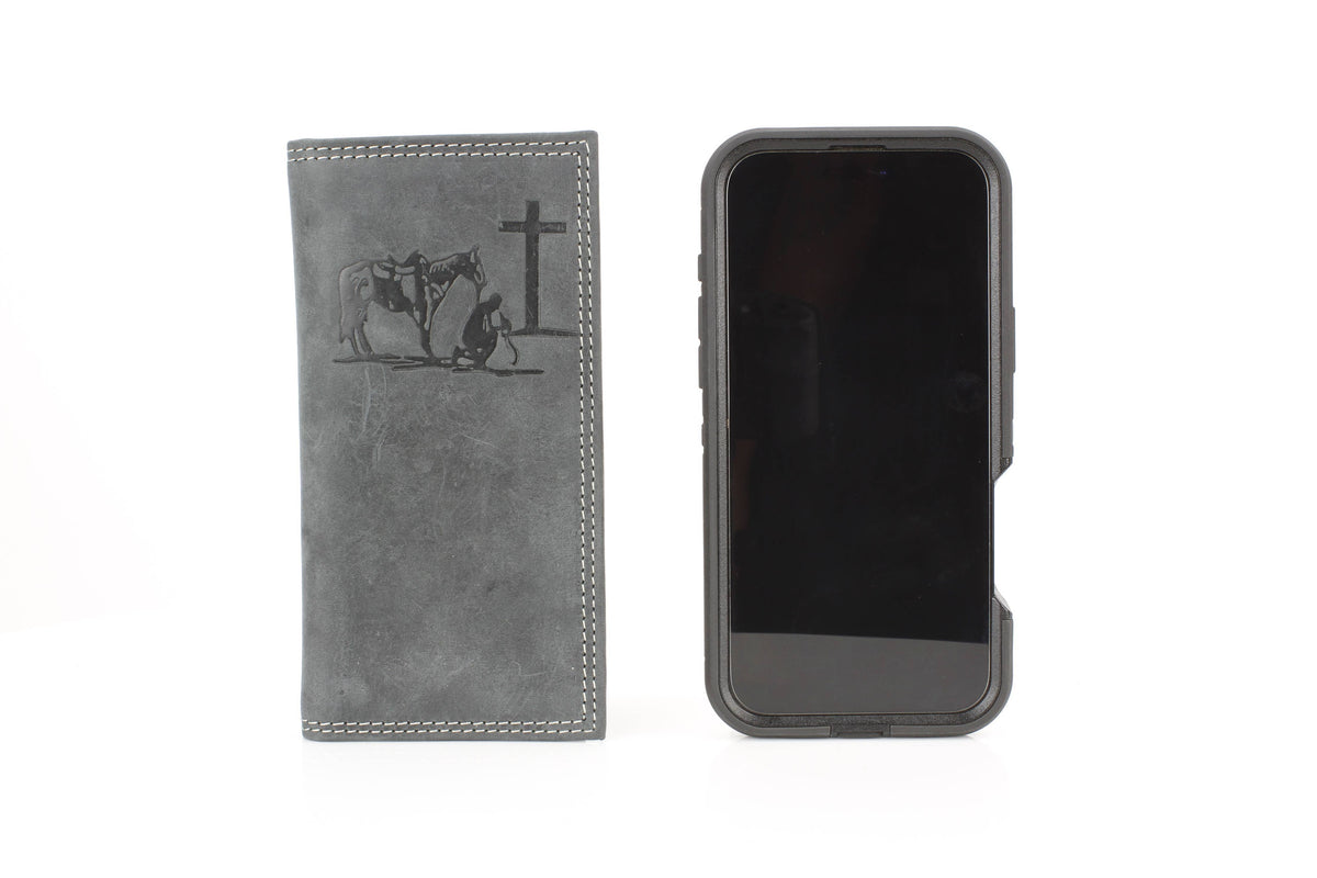 Men’s Rodeo Wallet with Cowboy Emboss ABMWVT 06
