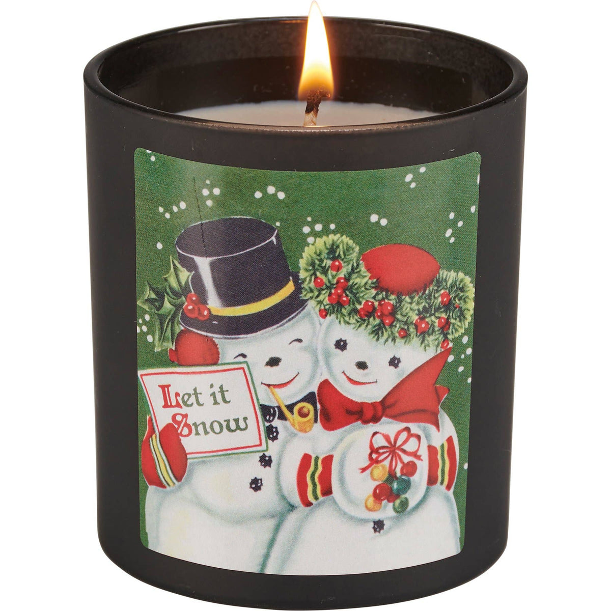 Snowy Friends Candle Set