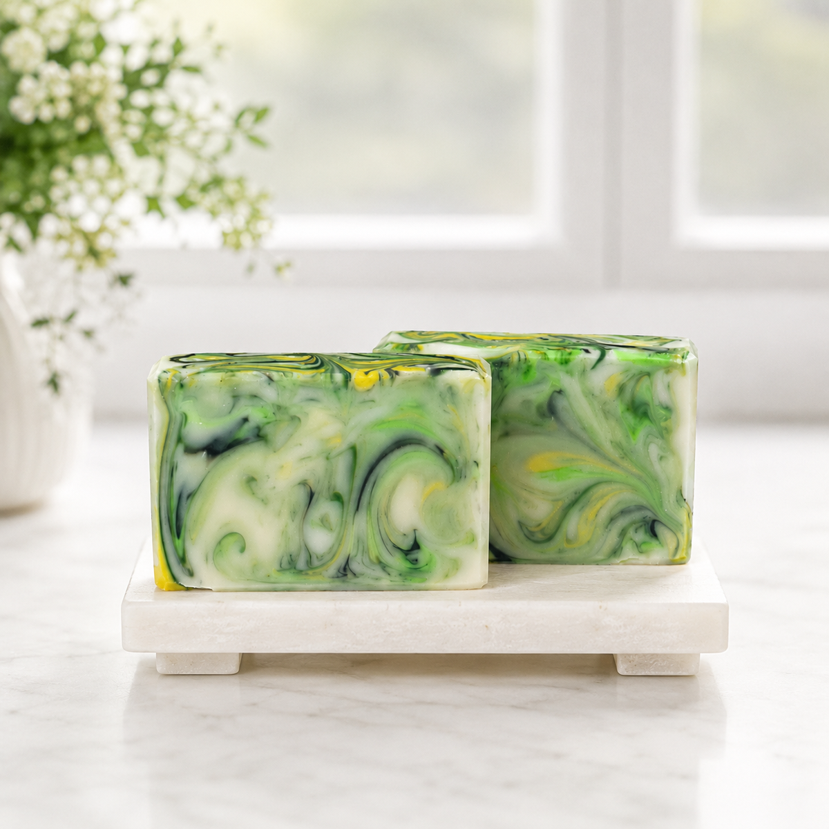 Dew the Do Handmade Soap | Lemon Lime Citrus Soda Soap Bar