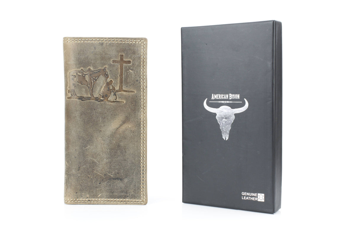 Men’s Rodeo Wallet with Cowboy Emboss ABMWVT 06