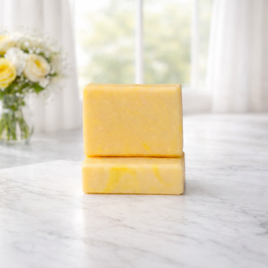 Lemon Drop Handmade Soap | Bright Sweet Citrus Artisan Soap