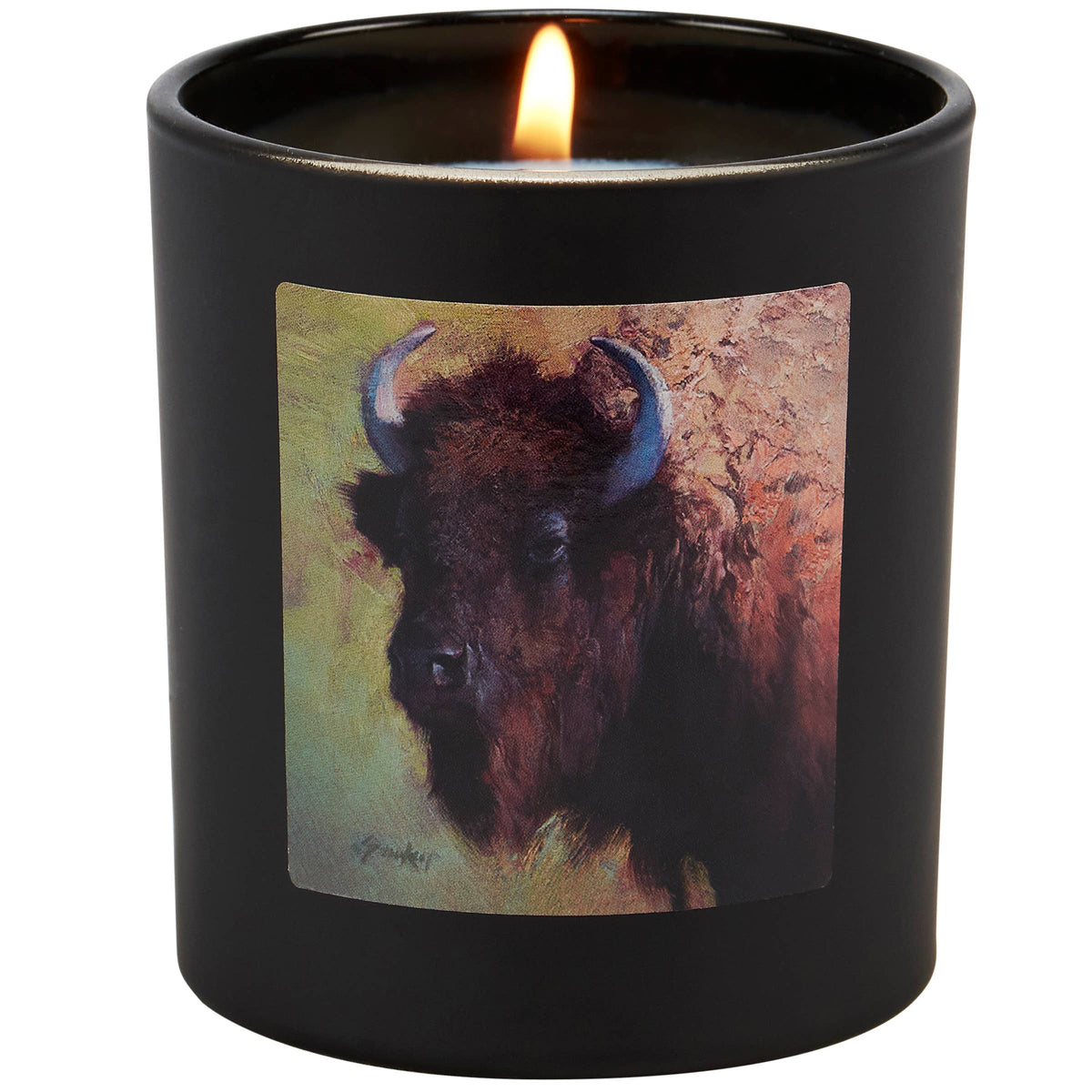 Bison Candle