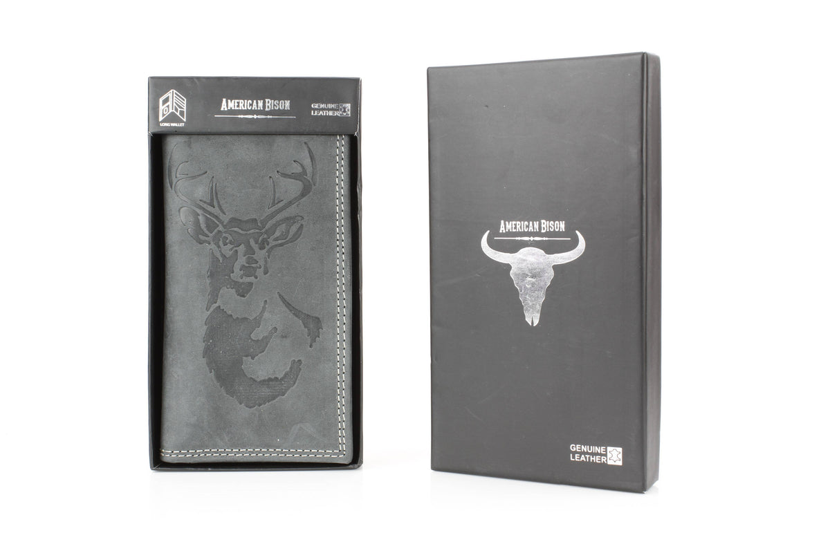 Men’s Rodeo Wallet with Deer Emboss ABMWVT 07