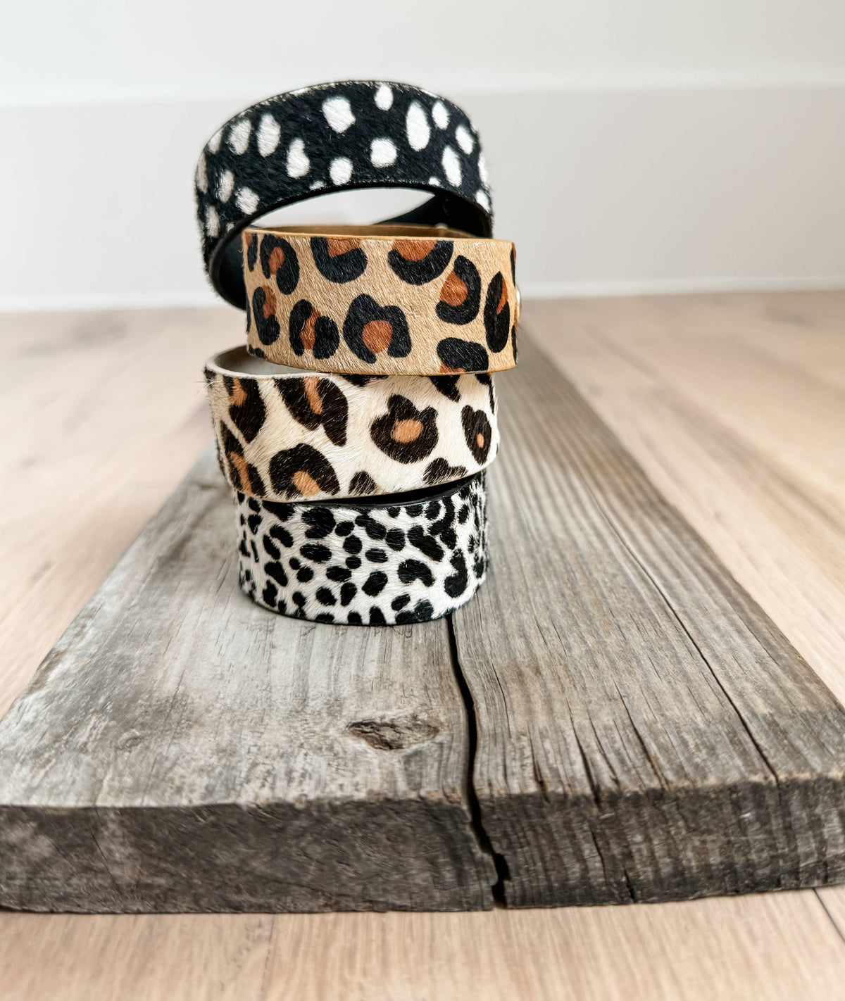 Authentic Western Hairon Cowhide Cuff Bracelet