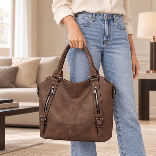 Classic Coffee Colored Purse