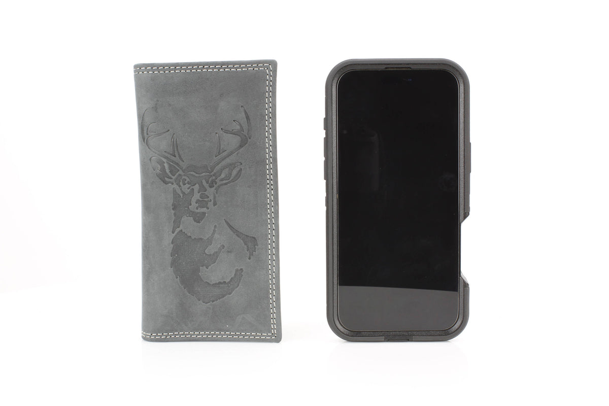 Men’s Rodeo Wallet with Deer Emboss ABMWVT 07
