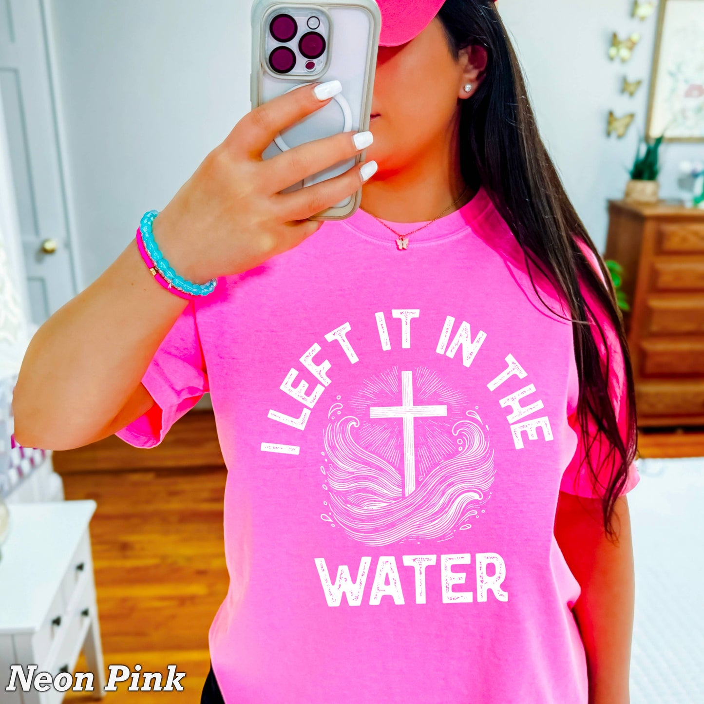 I Left It In The Water Christian Graphic Tee| Comfort Colors