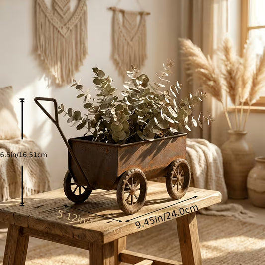 Decor Metal Wagon
