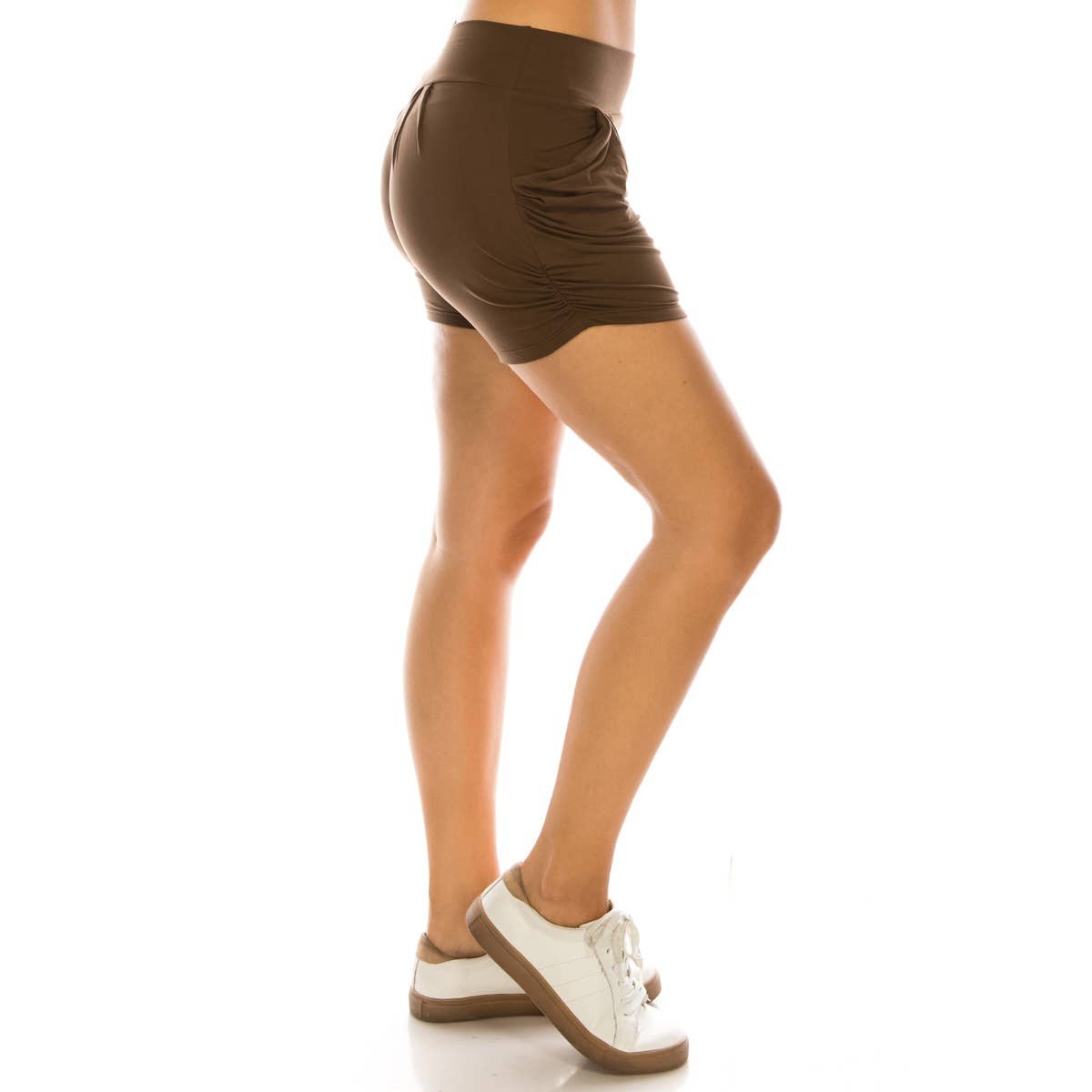 Buttery Soft High Waist Harem Shorts