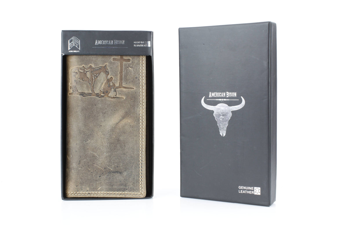 Men’s Rodeo Wallet with Cowboy Emboss ABMWVT 06