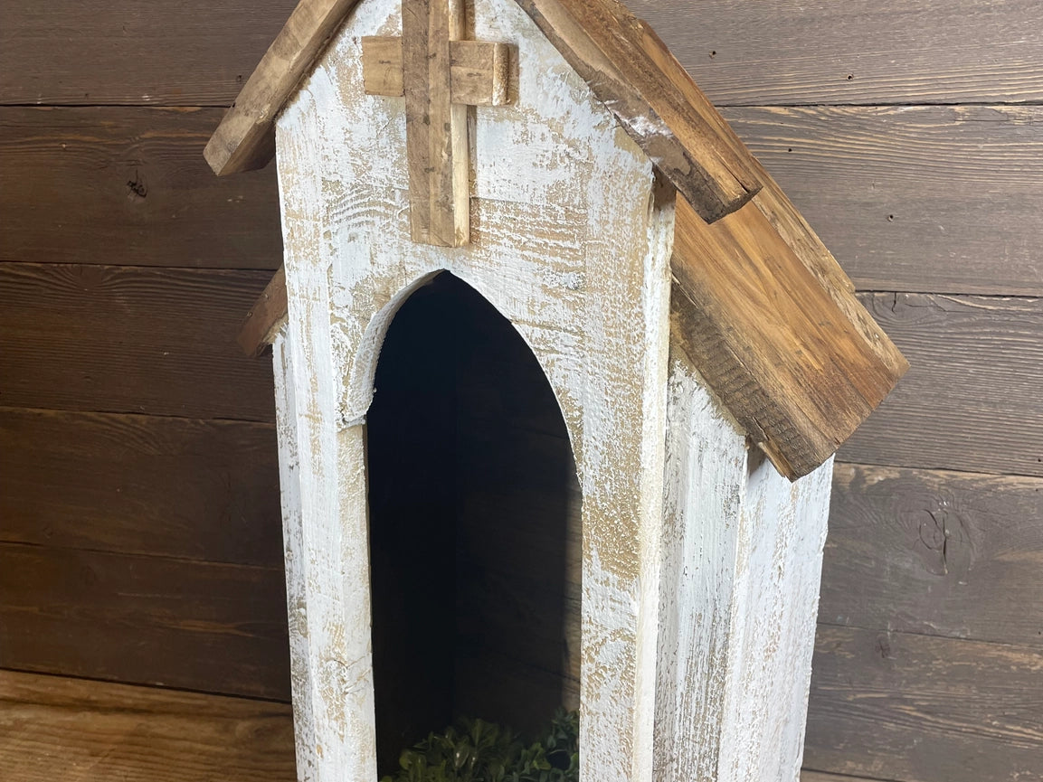 Old "time" Church... Rustic, yet stylish