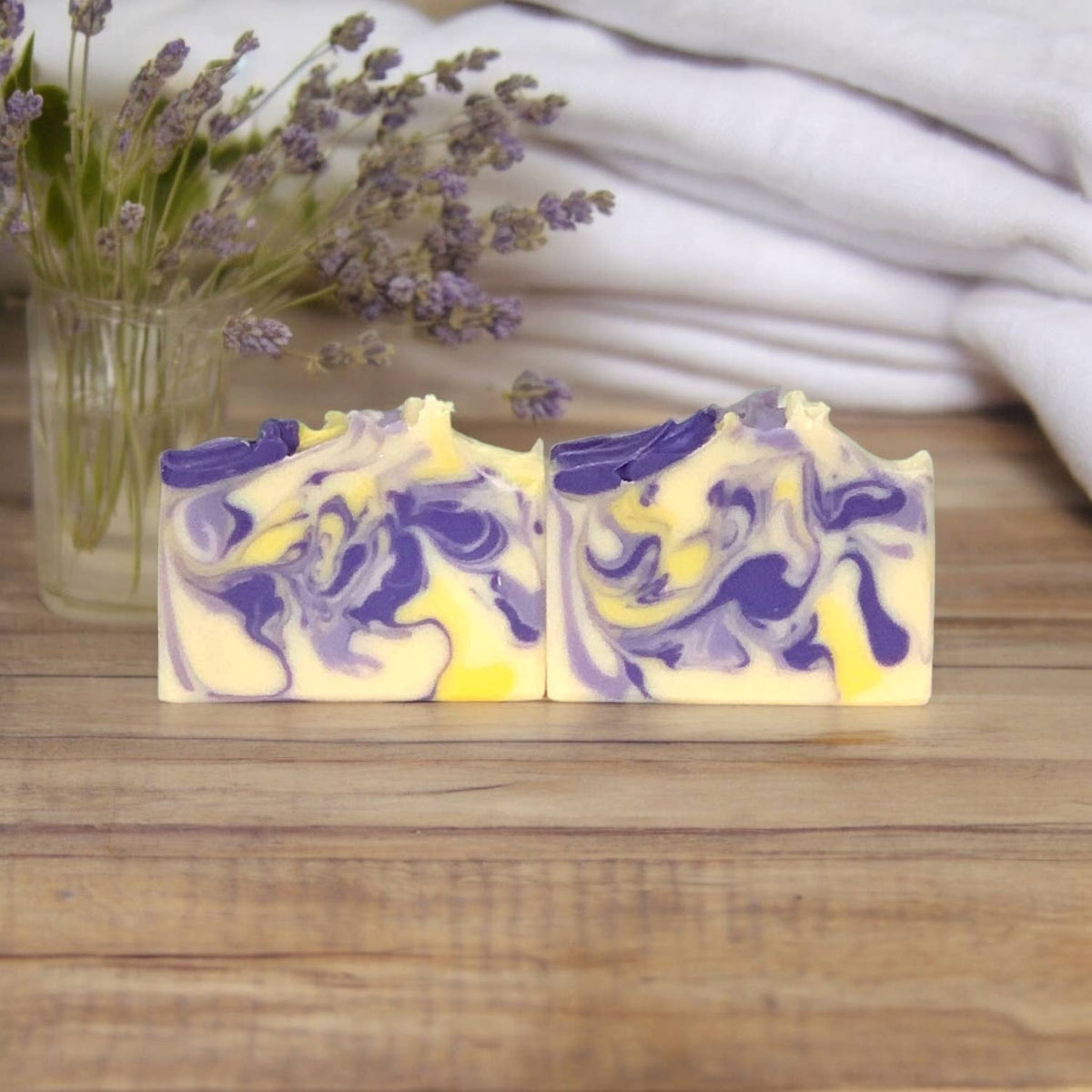 Lemon & Lavender Handmade Soap