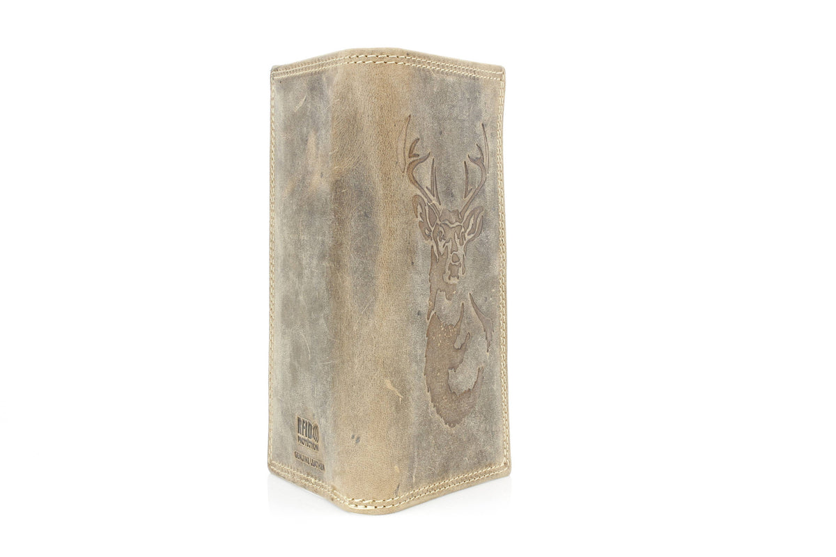 Men’s Rodeo Wallet with Deer Emboss ABMWVT 07