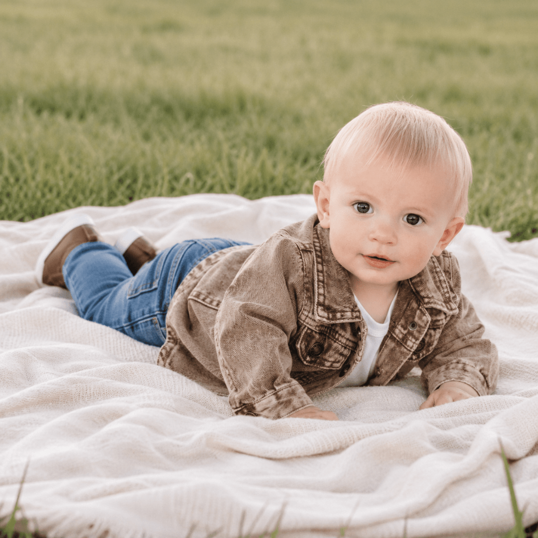 Brown Denim Jacket - Infant
