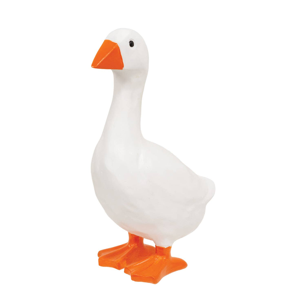 Carved Look Resin Goose