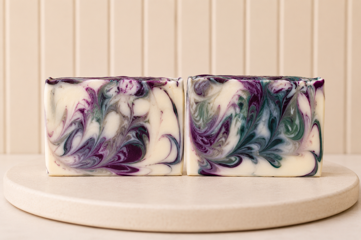 Mulberry Frost Soap – Sparkling Mulberry & White Amber