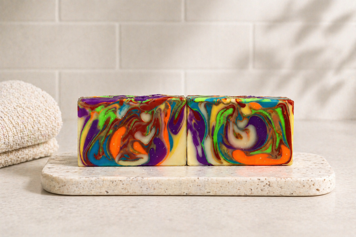 Fruity Loops Soap Bar | Sweet Citrus Cereal Scent