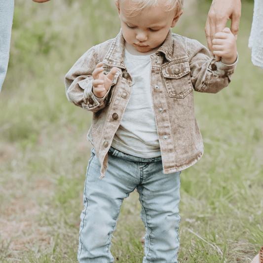 Brown Denim Jacket - Infant
