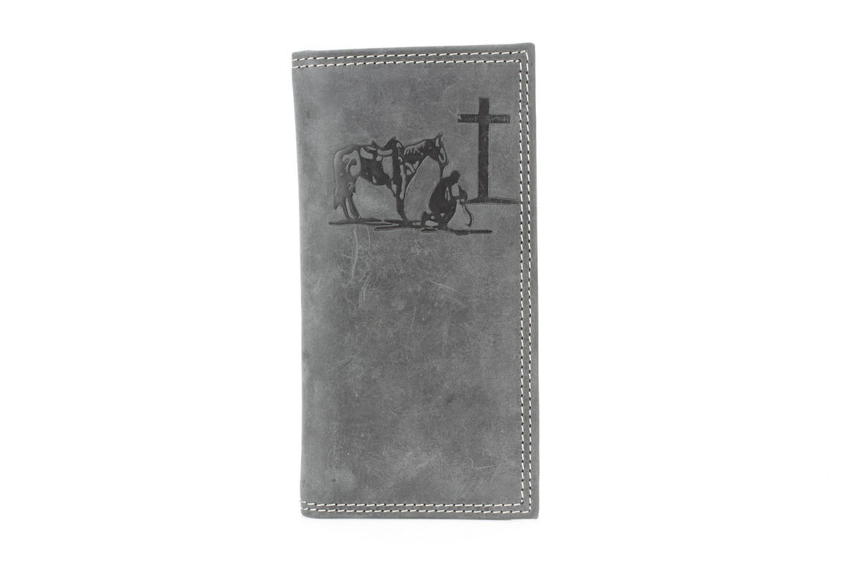 Men’s Rodeo Wallet with Cowboy Emboss ABMWVT 06
